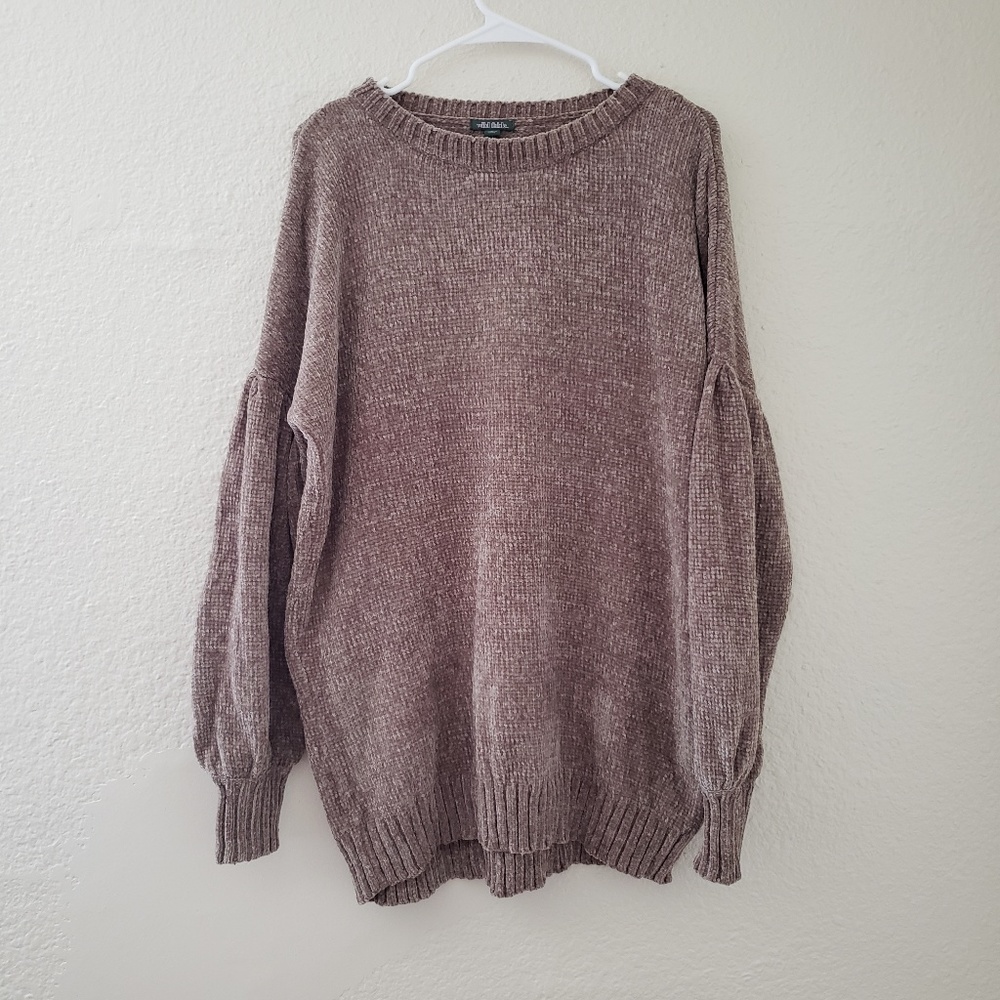 Scoop Neck Long Sleeve Tunic - Wild Fable